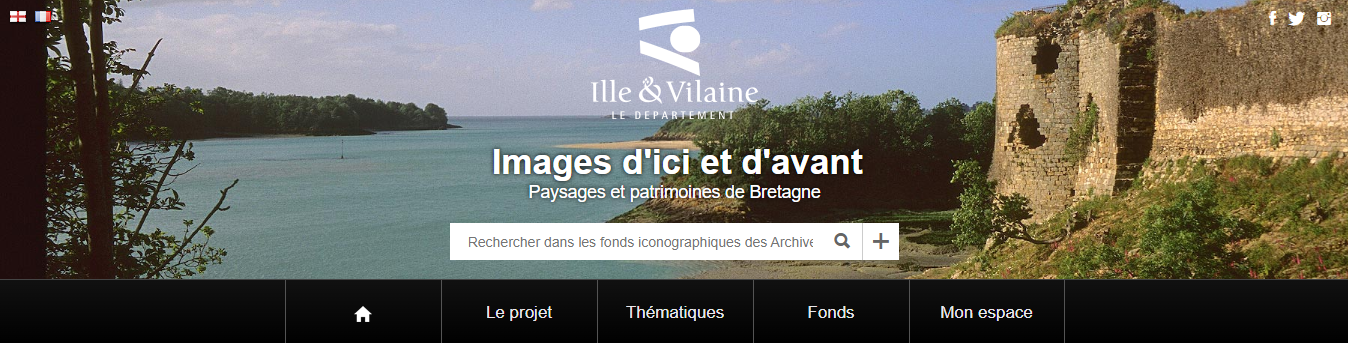 Site internet Images d'ici et d'avant - Paysages et patrimoines de Bretagne