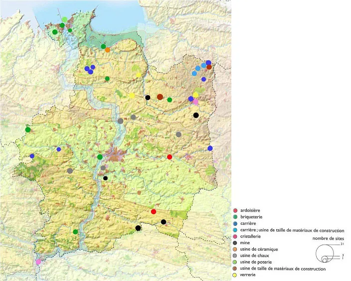 Carte des ressources