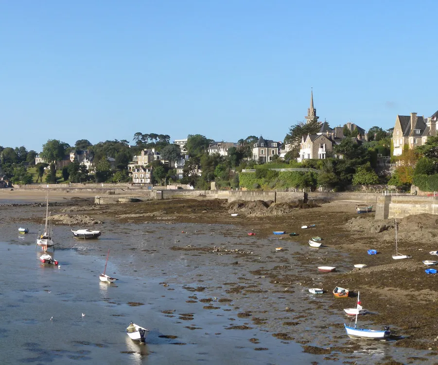 Photo de la Côte d'Emeraude du Frémur à la Rance