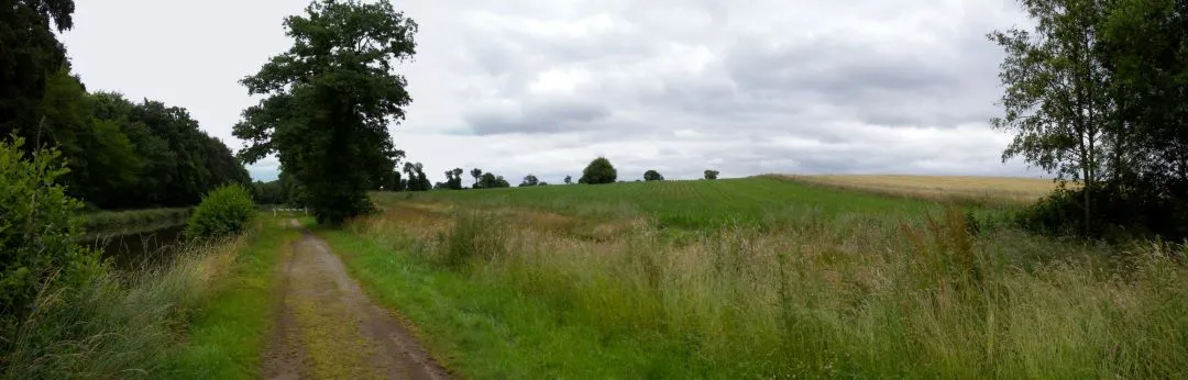 A l’ouest de Saint-Domineuc, les champs deviennent motif de paysage